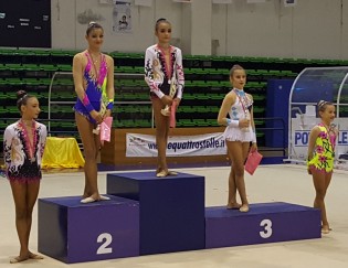 PODIO ALLIEVE 2^ FASCIA 4